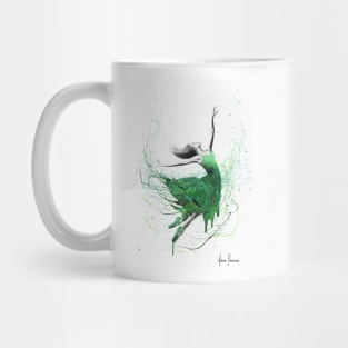 Green Fashion Dancer Mug